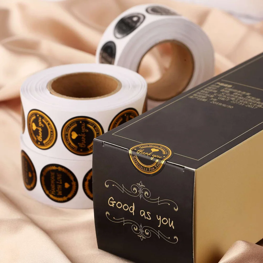 500 Pcs Seal Sticker Roll Label Sealing for Packing Adhesive Tape Biscuit Bag Stickers
500 Pcs Seal Sticker Roll Label Sealing for Packing Adhesive Tape Biscuit Bag Stickers