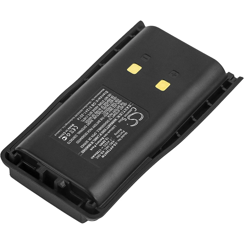 CameronSino Two-Way Radio Battery KB-56C KBC-56C For KB-56C KBC-56C Li-ion 7.40V 1700mAh / 12.58Wh
CameronSino Two-Way Radio Battery KB-56C KBC-56C For KB-56C KBC-56C Li-ion 7.40V 1700mAh / 12.58Wh