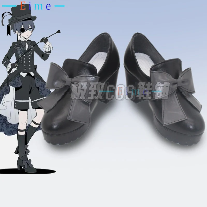 Обувь для косплея Black Rose Ciel в стиле аниме, обувь из искусственной кожи для Хэллоуина и карнавала, черные туфли на высоком каблуке, изготовленные на заказ, большие размеры
Обувь для косплея Black Rose Ciel в стиле аниме, обувь из искусственной кожи для Хэллоуина и карнавала, черные туфли на высоком каблуке, изготовленные на заказ, большие размеры