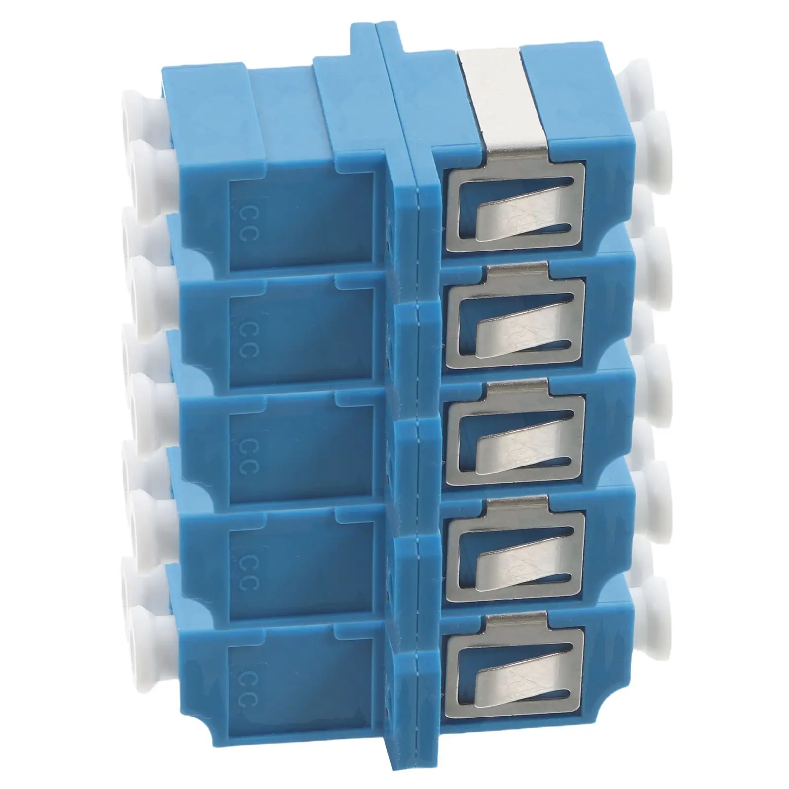 5 Pcs Fiber Optic Adapter Lc to Coupler Duplex Multimode Connectors Blue Plastic
5 Pcs Fiber Optic Adapter Lc to Coupler Duplex Multimode Connectors Blue Plastic