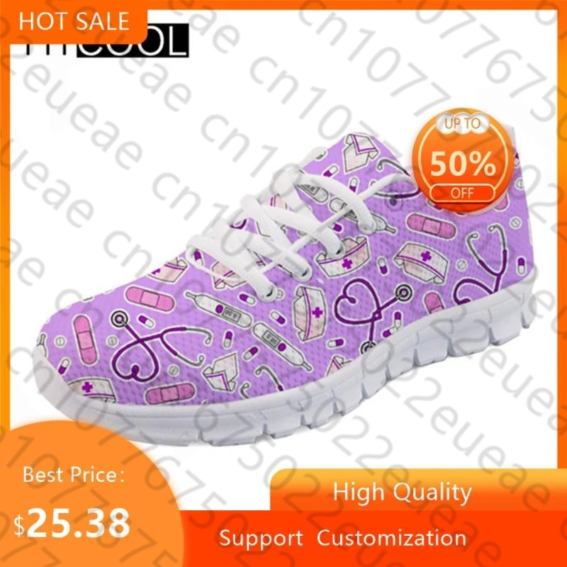 Женские кроссовки HYCOOL для медсестер, милые повседневные прогулочные туфли с принтом дантиста для девочек, женская обувь для кормления
Женские кроссовки HYCOOL для медсестер, милые повседневные прогулочные туфли с принтом дантиста для девочек, женская обувь для кормления