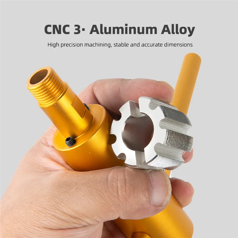 A74K-Bottom Bracket Tapping Tool BSA Thread Bottom Bracket Tapping Tool Bicycle Repair Tools Kit
A74K-Bottom Bracket Tapping Tool BSA Thread Bottom Bracket Tapping Tool Bicycle Repair Tools Kit