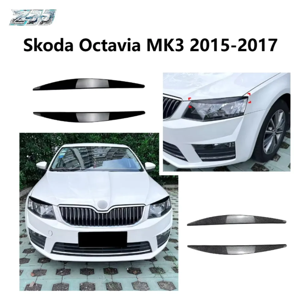Skoda Octavia MK3 2015-2017 Headlight Eyebrow Trim Cover 3D Eyelids Sticker Waterproof Anti Scratch UV Resistant
Skoda Octavia MK3 2015-2017 Headlight Eyebrow Trim Cover 3D Eyelids Sticker Waterproof Anti Scratch UV Resistant