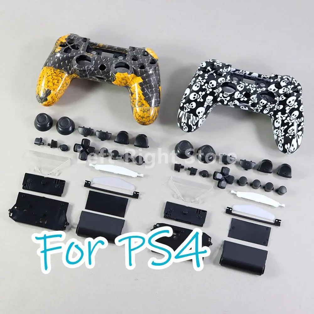 5 комплектов сменных полных корпусов и комплектов кнопок для PS4, защитный чехол для геймпада для jds 001 JDM 011 для PS4, крышка корпуса
5 комплектов сменных полных корпусов и комплектов кнопок для PS4, защитный чехол для геймпада для jds 001 JDM 011 для PS4, крышка корпуса