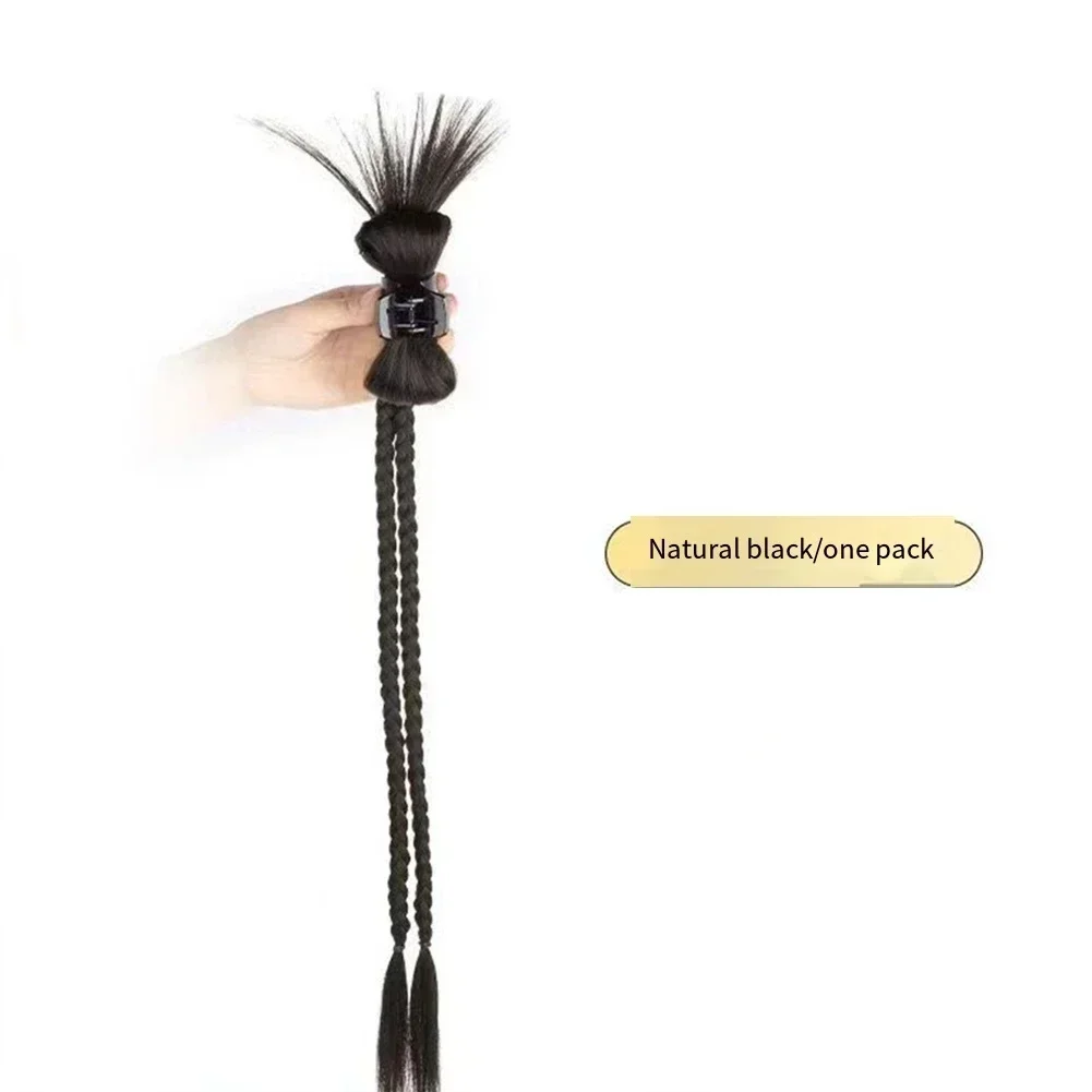 Casual Outings Brown Black Braid Clip Double Ponytail Accessory Braid Hairstyle Bubble Braid Versatile Addition
Casual Outings Brown Black Braid Clip Double Ponytail Accessory Braid Hairstyle Bubble Braid Versatile Addition
