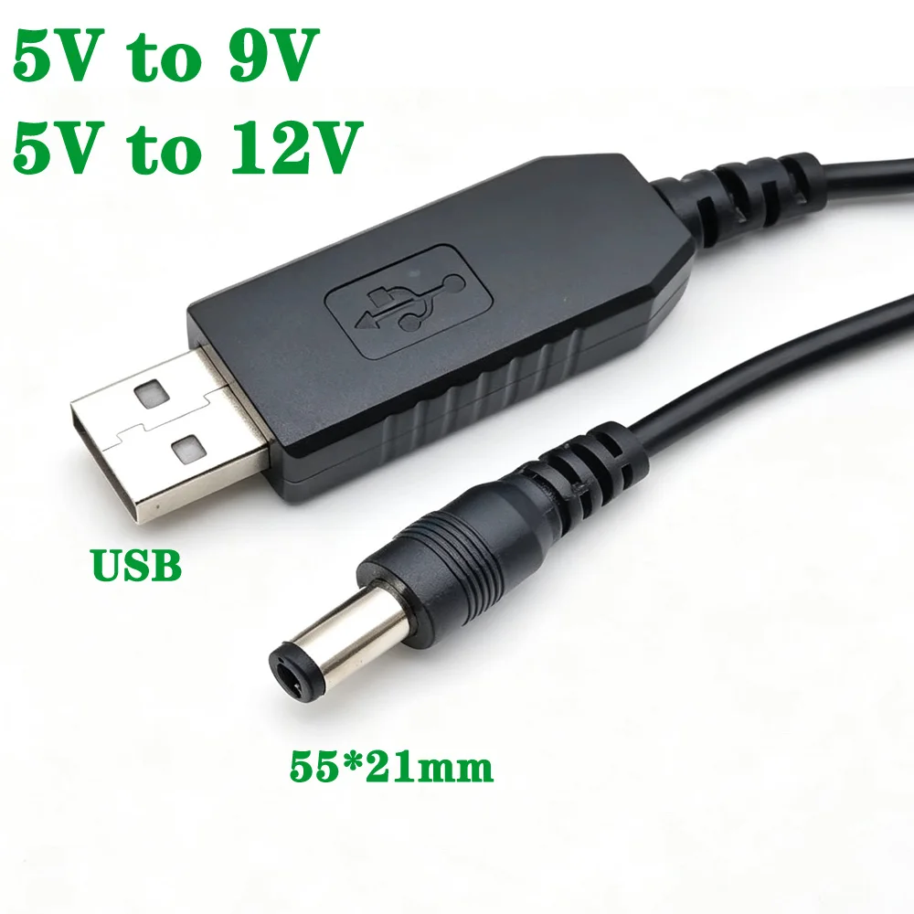 DC 5.5mm*2.1mm USB A Power Bank Charging Cable Connector DC 5V 9V 12V etc USB Cable Boost Converter Boost Cable Adapter
DC 5.5mm*2.1mm USB A Power Bank Charging Cable Connector DC 5V 9V 12V etc USB Cable Boost Converter Boost Cable Adapter