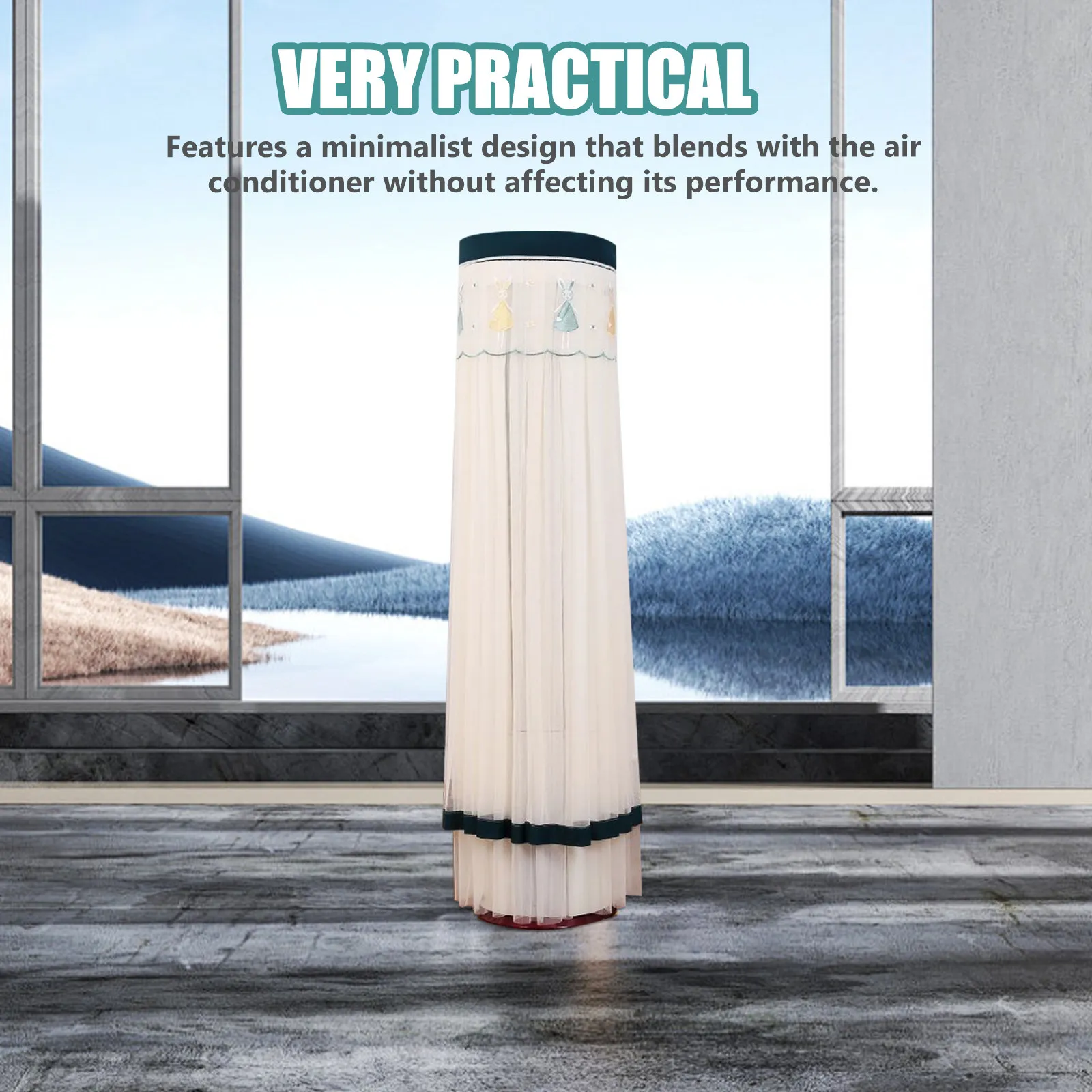 Сетчатый чехол для напольного кондиционера, вертикальный защитный чехол от пыли, грязи и шерсти животных
Сетчатый чехол для напольного кондиционера, вертикальный защитный чехол от пыли, грязи и шерсти животных