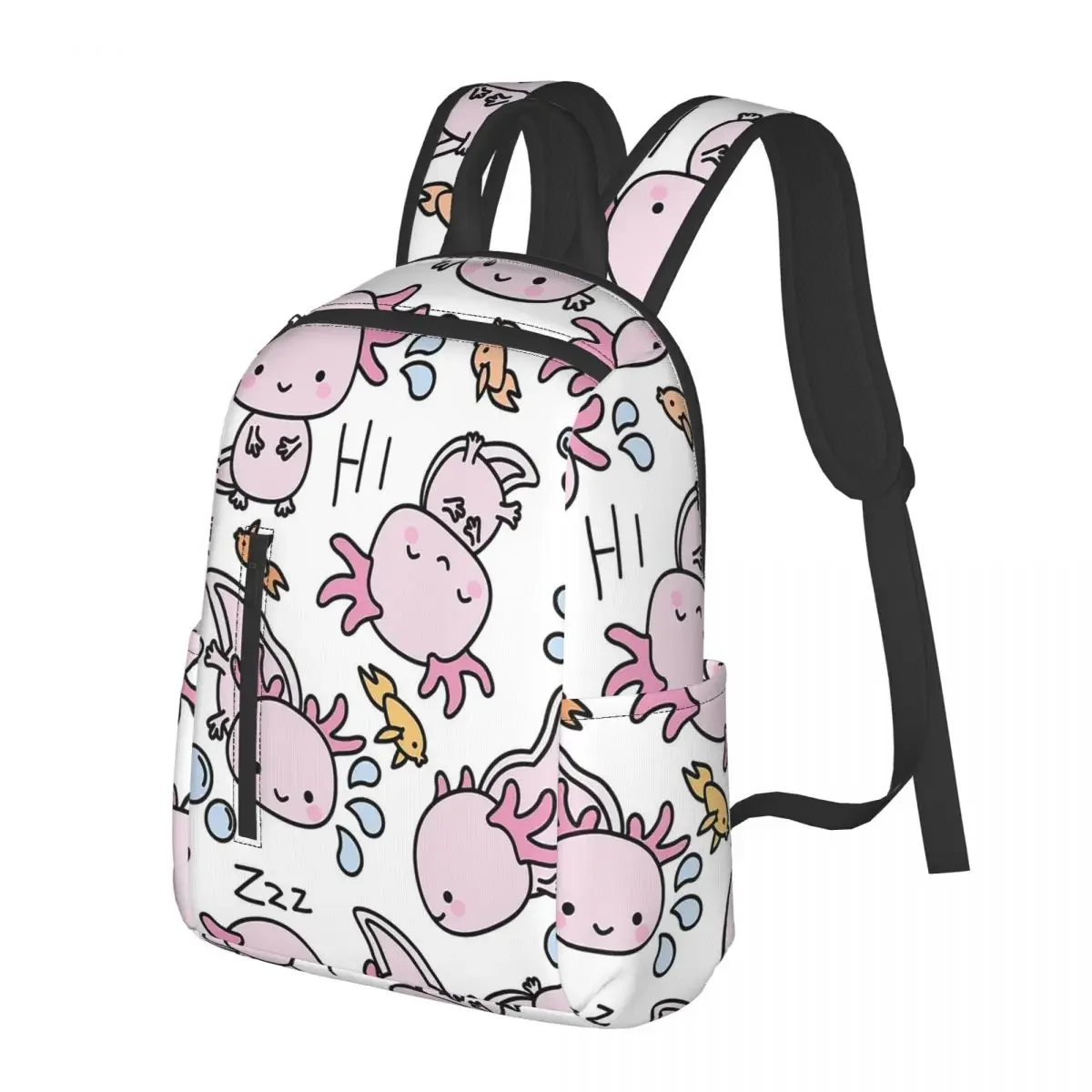 Swimmy Axolotls Student Backpack School Bag Hiking Travel Daypack for Men Women Fashion Bookbag Shoulder Bags
Swimmy Axolotls Student Backpack School Bag Hiking Travel Daypack for Men Women Fashion Bookbag Shoulder Bags