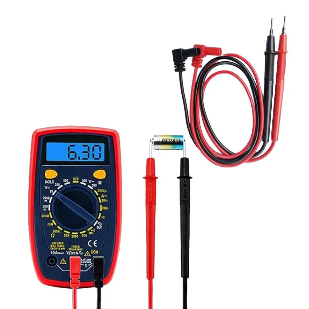 Test Pen Line Universal Multi-meter Plug Testing Probes Multimeter Accessories Tester
Test Pen Line Universal Multi-meter Plug Testing Probes Multimeter Accessories Tester
