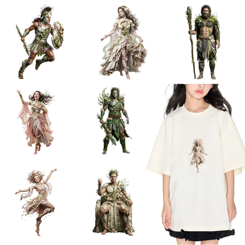 2PCS Fantasy Nature Goddess Warrior Dance iron on patches DTF Patches for clothes Iron-on transfers for clothing heat transfer
2PCS Fantasy Nature Goddess Warrior Dance iron on patches DTF Patches for clothes Iron-on transfers for clothing heat transfer