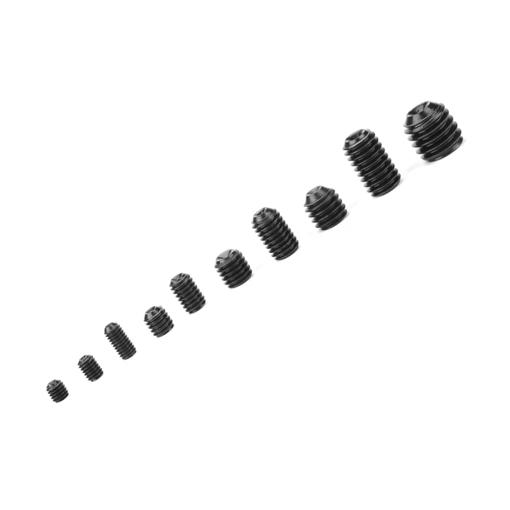 M3 M4 M5 M6 M8 Grub Set Screws Hex Head DIN916 Standard Set Screw Assortment Kit With Box Assortment Kit Hex Screws
M3 M4 M5 M6 M8 Grub Set Screws Hex Head DIN916 Standard Set Screw Assortment Kit With Box Assortment Kit Hex Screws