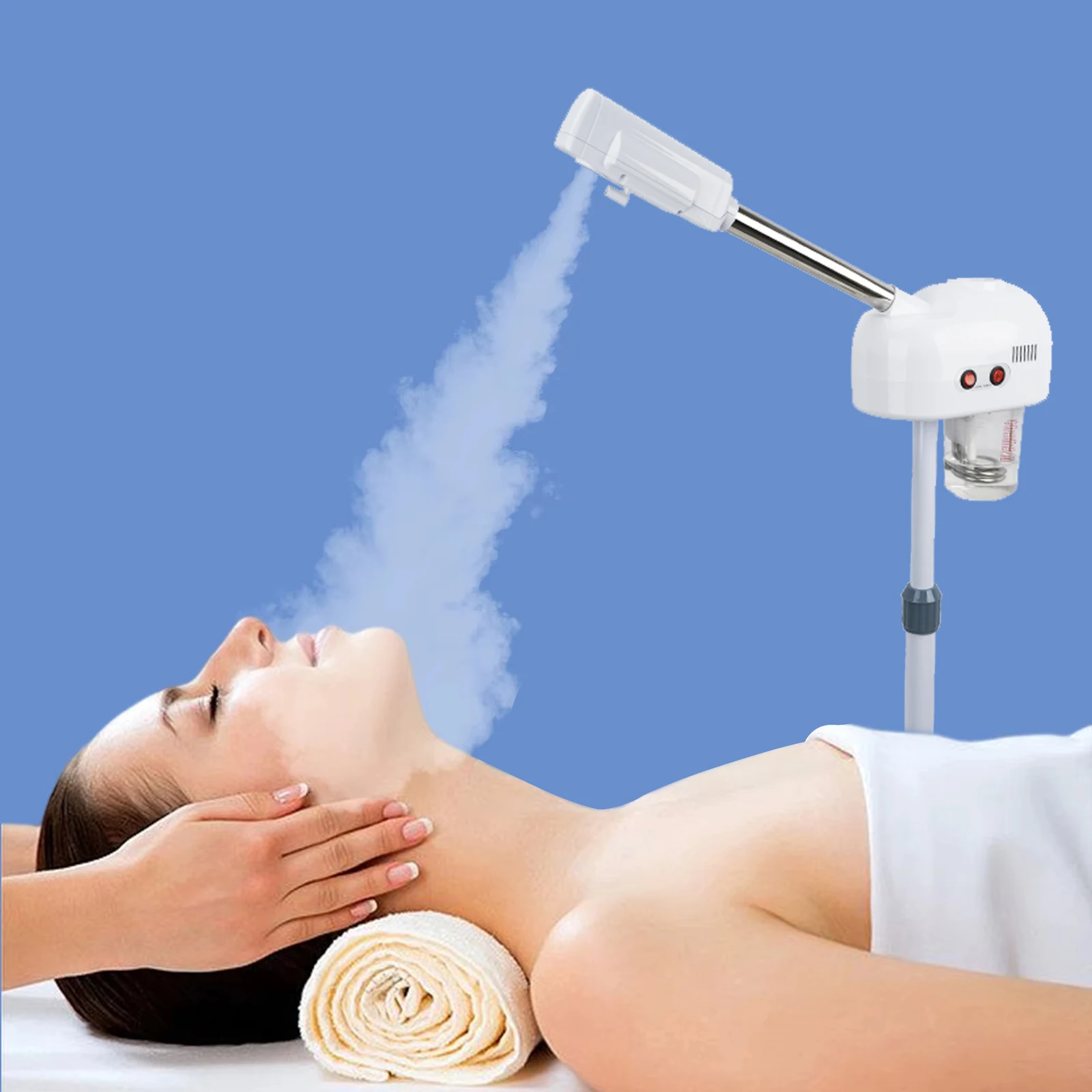 Professional Facial Steamer with Hot Mist Function Multifunctional Facial Steamer with Herbal Cup 360 Rotating Nozzle
Professional Facial Steamer with Hot Mist Function Multifunctional Facial Steamer with Herbal Cup 360 Rotating Nozzle