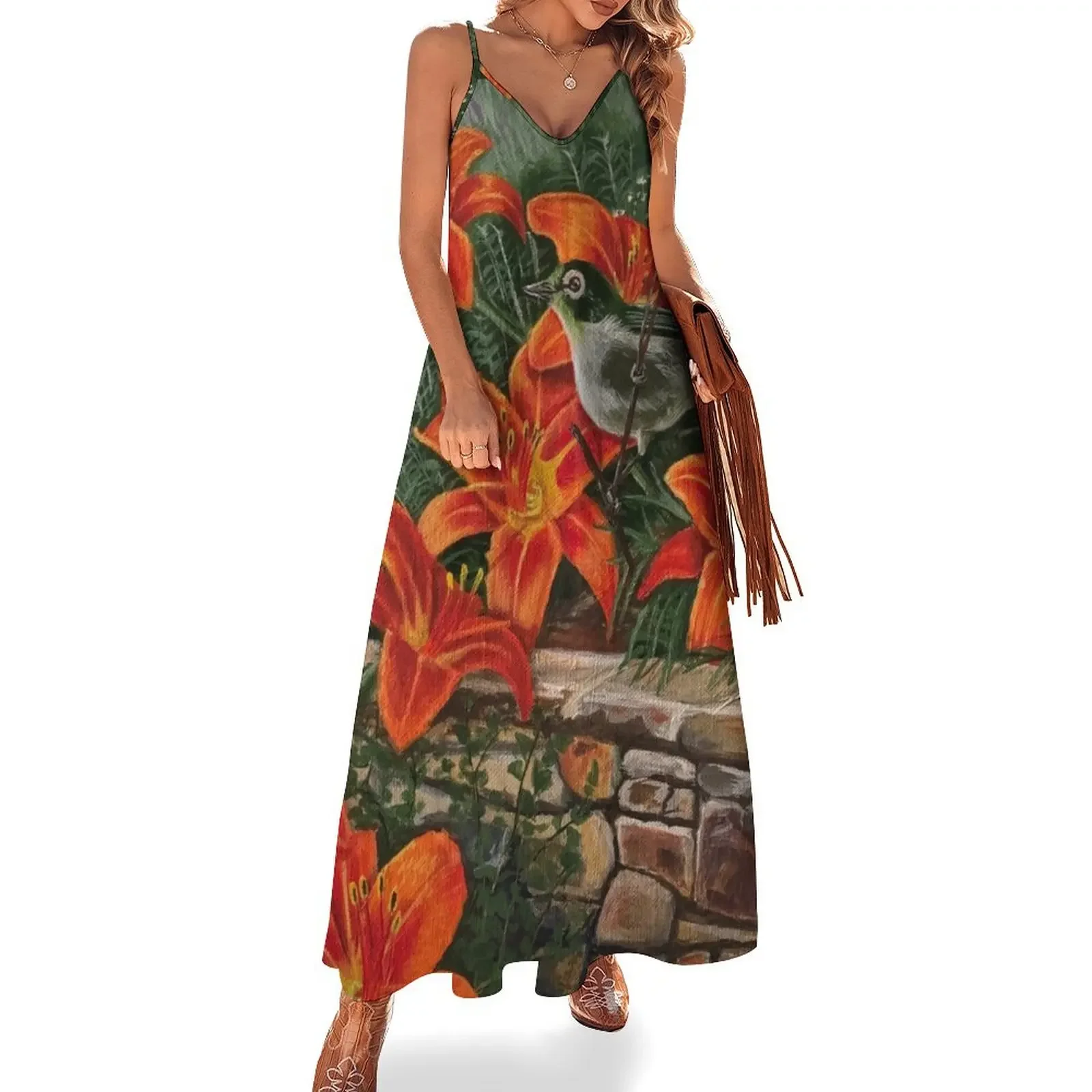 And The Cat Vanished Sleeveless Dress loose women's dress dress women elegant luxury Aesthetic clothing
And The Cat Vanished Sleeveless Dress loose women's dress dress women elegant luxury Aesthetic clothing