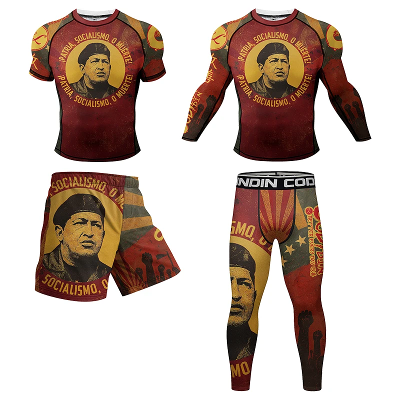 Cody Lundin Golden Rash Guard Compression Suits 3D Printing Designs Men Rash guard Boxing Jerseys Muay Thai Shorts MMA Leggings
Cody Lundin Golden Rash Guard Compression Suits 3D Printing Designs Men Rash guard Boxing Jerseys Muay Thai Shorts MMA Leggings