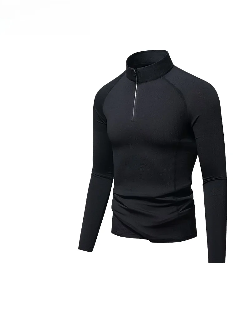 GooReey Men's Fitn Training Top Ice Silk High Elastici Zipper Long Sve Stand Collar Qui Dry Skin-friendly Versatile
GooReey Men's Fitn Training Top Ice Silk High Elastici Zipper Long Sve Stand Collar Qui Dry Skin-friendly Versatile