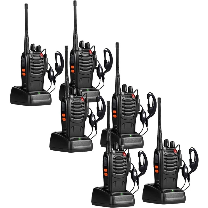 Two Way Radios Long Range Walkie Talkies for Adults with Headphones,16 Channel Handheld 2 Way Radio Rechargeable with Flashlight
Two Way Radios Long Range Walkie Talkies for Adults with Headphones,16 Channel Handheld 2 Way Radio Rechargeable with Flashlight