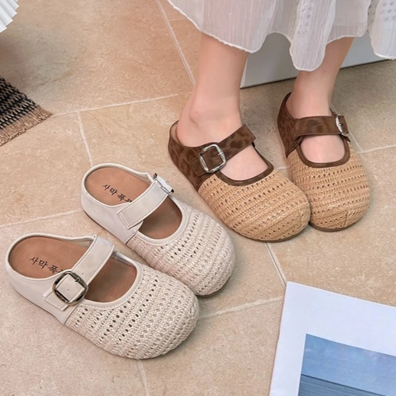 Women's Fish Mouth Closed Toe Comfortable Vintage Slippers New Summer Women Casual Fashionable Wedge Mid Heel Sandals New Summer
Women's Fish Mouth Closed Toe Comfortable Vintage Slippers New Summer Women Casual Fashionable Wedge Mid Heel Sandals New Summer
