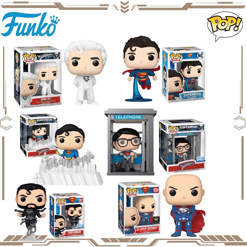 Funko POP оригинальная фигурка Супермена JOR-El Lex Luthor, игрушки для мальчиков и девочек, подарок, Коллекционная модель, украшения
Funko POP оригинальная фигурка Супермена JOR-El Lex Luthor, игрушки для мальчиков и девочек, подарок, Коллекционная модель, украшения