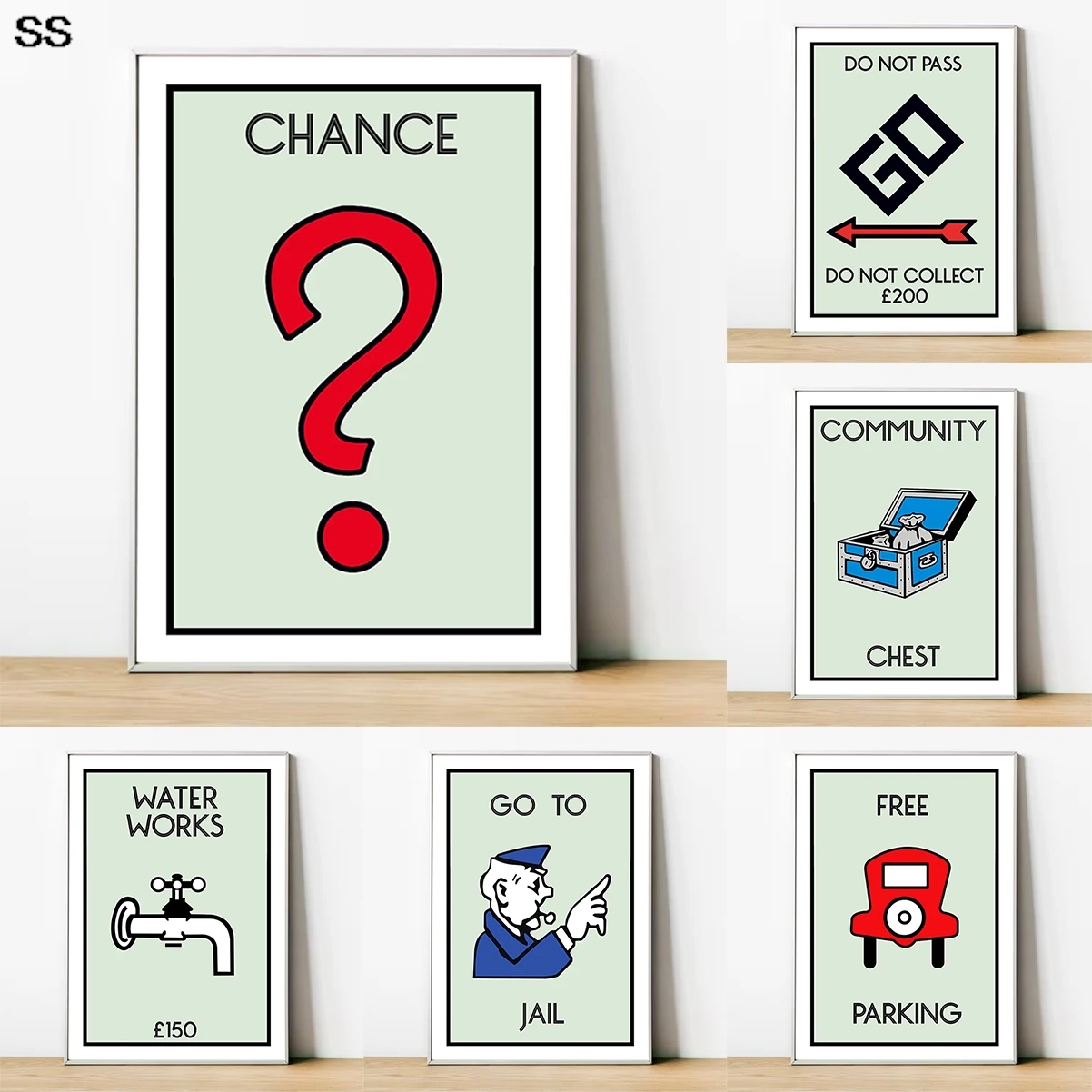 Monopoly Luxury Tax Poster Vintage Home Decoration Living Room Interior Posters for Wall Decorative Paintings Office Decor Art
Monopoly Luxury Tax Poster Vintage Home Decoration Living Room Interior Posters for Wall Decorative Paintings Office Decor Art