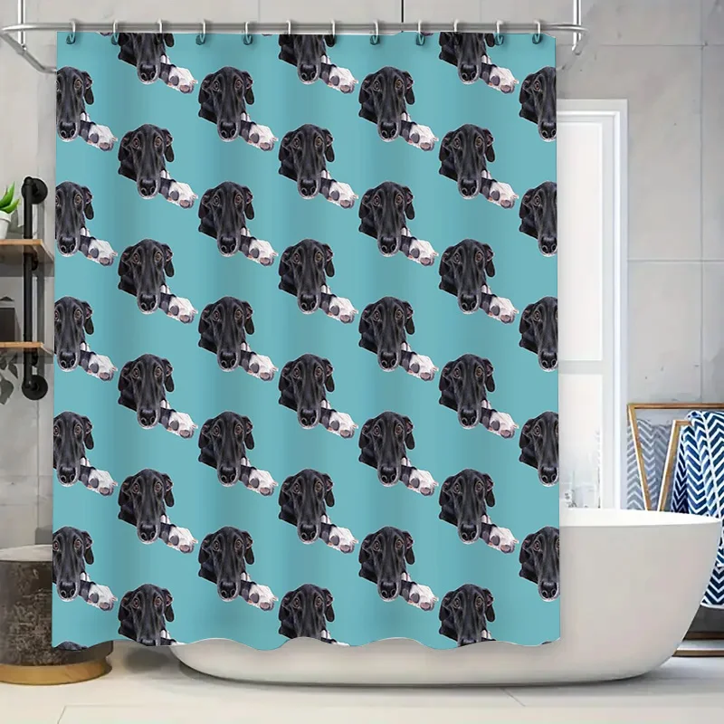 Dog Shower Curtain Waterproof Cute Labrador Retriever Bathroom Decor Washable Fabric Liner Vintage Farmhouse Style
Dog Shower Curtain Waterproof Cute Labrador Retriever Bathroom Decor Washable Fabric Liner Vintage Farmhouse Style