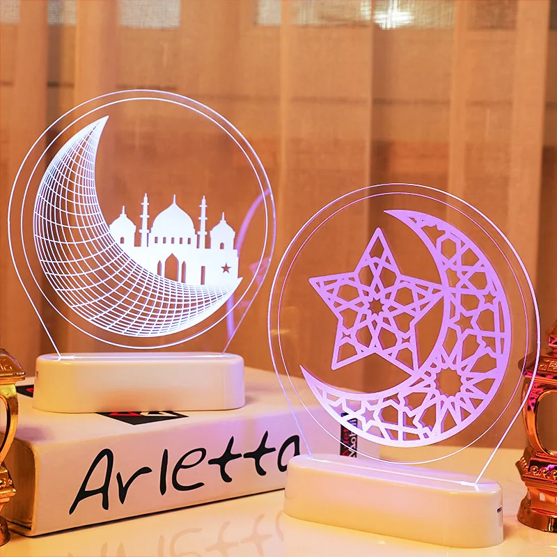 D5 Eid Mubarak 3D Led Lamp Ramadan Night Light Led Moon Star Eid Bedroom Decoration Light Ornament 2025 Ramadan Decoration Home
D5 Eid Mubarak 3D Led Lamp Ramadan Night Light Led Moon Star Eid Bedroom Decoration Light Ornament 2025 Ramadan Decoration Home