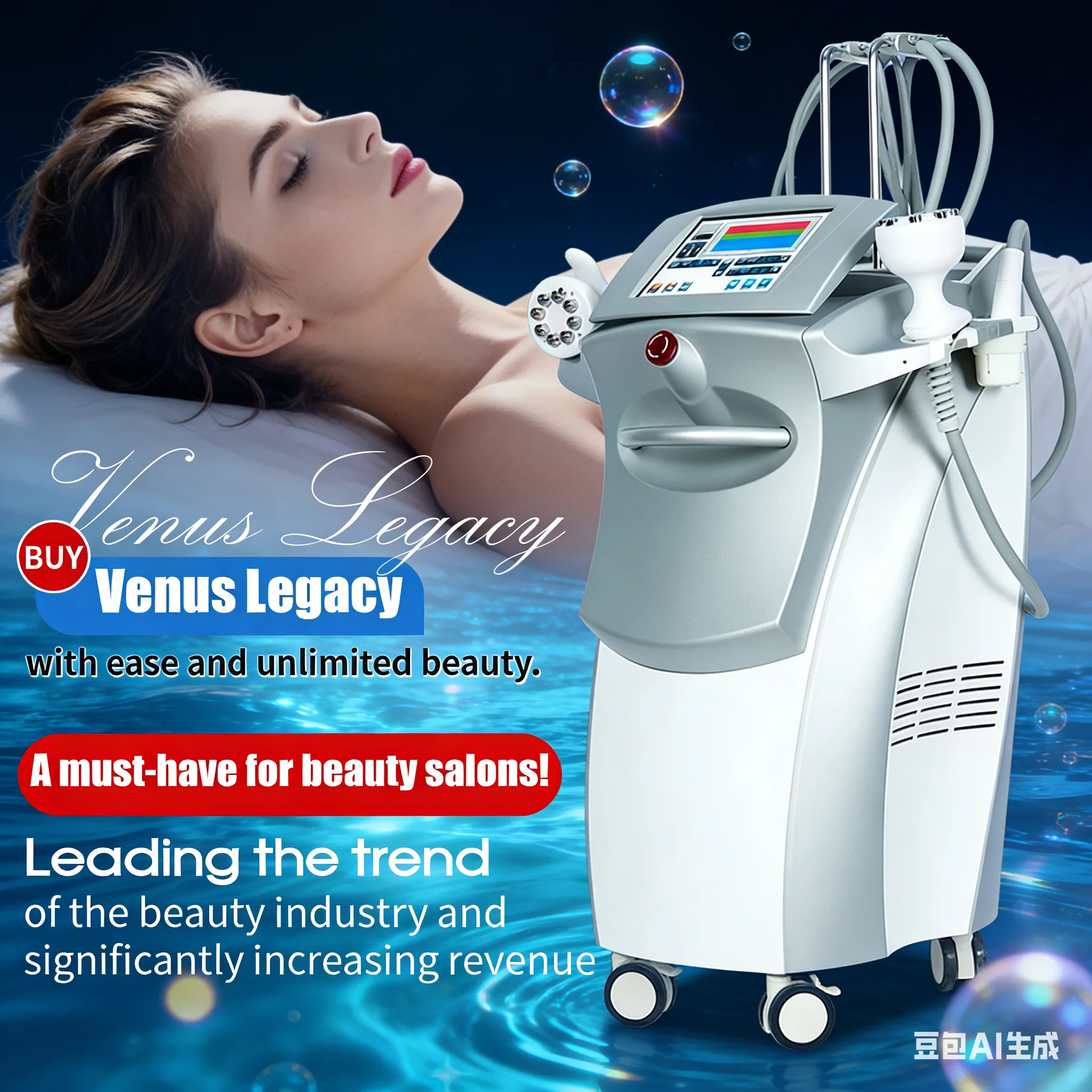 Venus Legacy Body Slimming Machine Fat Burning Skin Tighten Cellulite Reduction Face Radiofrequency Cutting Edge Slimming
Venus Legacy Body Slimming Machine Fat Burning Skin Tighten Cellulite Reduction Face Radiofrequency Cutting Edge Slimming