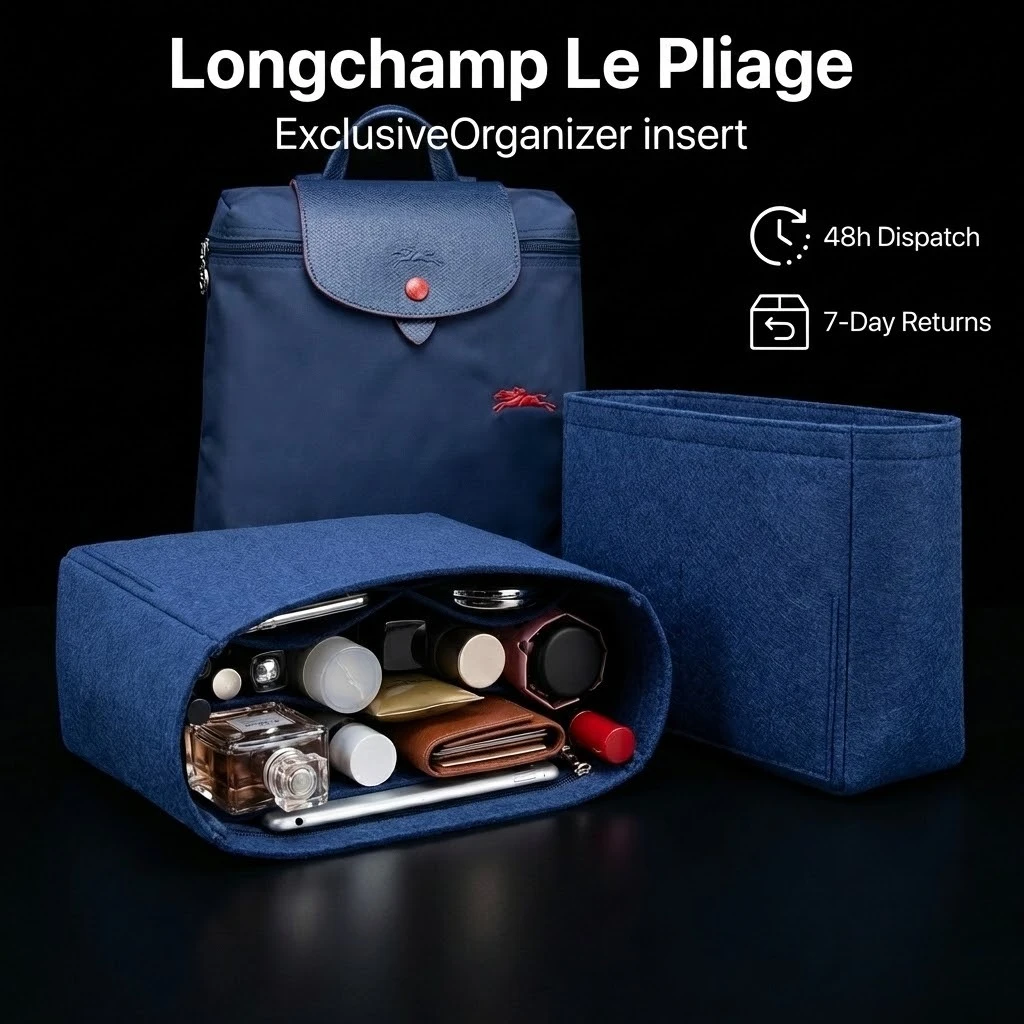 Felt Backpack Organizer Insert Fits Longchamp Le Pliage Rucksack Bag Shaper Liner Multi Pocket Storage Divider Travel Accessory
Felt Backpack Organizer Insert Fits Longchamp Le Pliage Rucksack Bag Shaper Liner Multi Pocket Storage Divider Travel Accessory