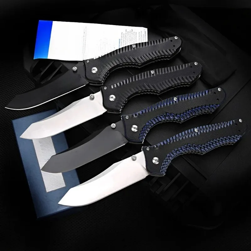 BM810 D2 steel blade g10 handle multi-purpose portable outdoor camping hunting survival EDC folding fruit knife men's gift
BM810 D2 steel blade g10 handle multi-purpose portable outdoor camping hunting survival EDC folding fruit knife men's gift