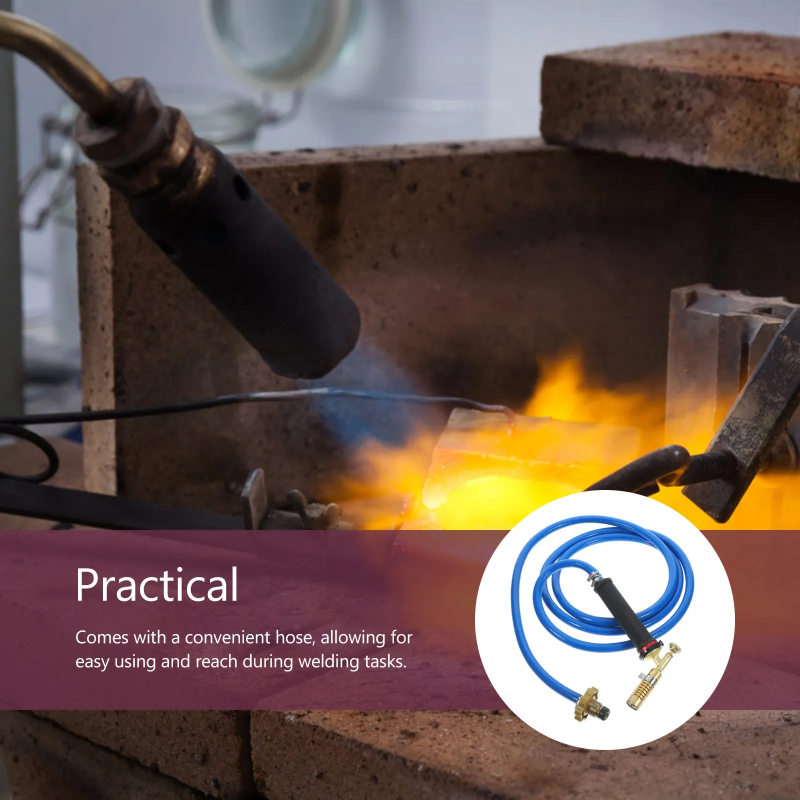 Liquefied Gas Torch for Welding and Soldering Copper Rubber Construction Professional Propane Map Gas Torch with Hose Kit
Liquefied Gas Torch for Welding and Soldering Copper Rubber Construction Professional Propane Map Gas Torch with Hose Kit