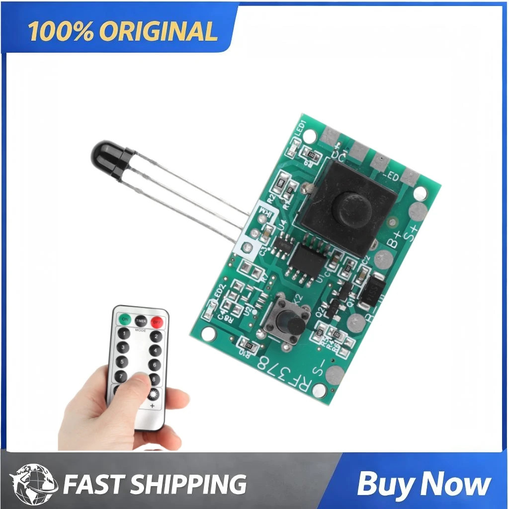 3.7V Solar String Light Controller Module Circuit Board Remote Control LED Solar Lamp Control Board Outdoor Lighting Repair Kit
3.7V Solar String Light Controller Module Circuit Board Remote Control LED Solar Lamp Control Board Outdoor Lighting Repair Kit
