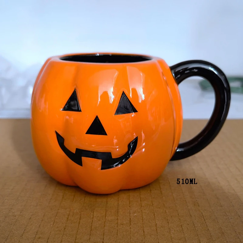 Cute Pumpkin Cup Ins Style Zombie Cup, Orange Mug, Coffee Cup, Individual Porcelain Set
Cute Pumpkin Cup Ins Style Zombie Cup, Orange Mug, Coffee Cup, Individual Porcelain Set