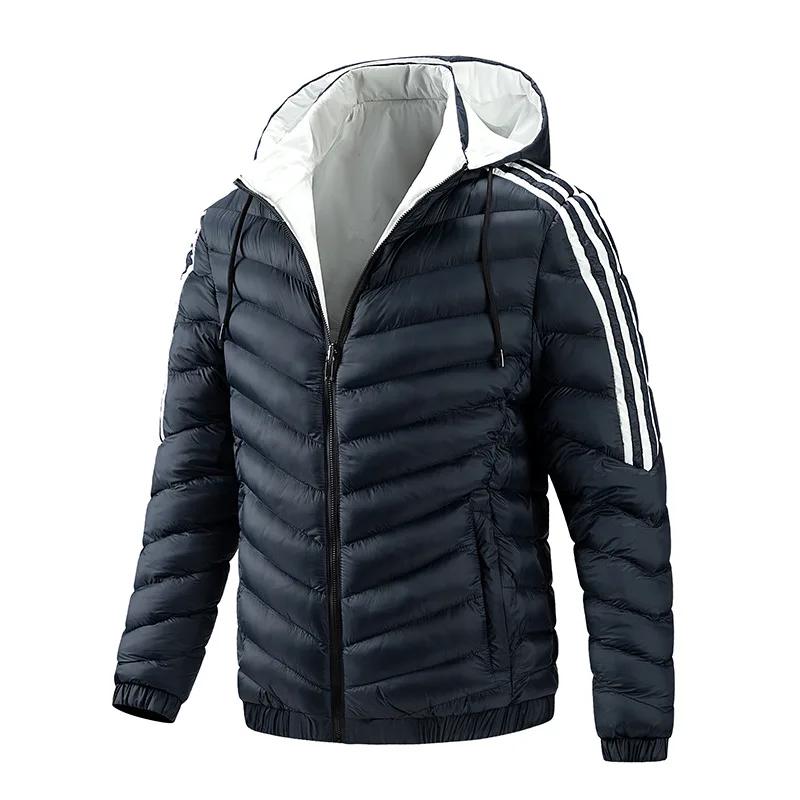 2022 Brand Fashion Men Cotton Padded Coats Double Side Jacket Winter and Spring Clothing Male Casual Hooded Windbreaker Size 2XL
2022 Brand Fashion Men Cotton Padded Coats Double Side Jacket Winter and Spring Clothing Male Casual Hooded Windbreaker Size 2XL
