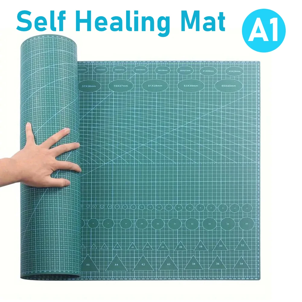 Самовосстанавливающийся коврик для резки 90x60 см, разделочная доска с решеткой, двухсторонняя 3-слойная разделочная доска, вращающаяся разделочная доска для шитья, квилтинга
Самовосстанавливающийся коврик для резки 90x60 см, разделочная доска с решеткой, двухсторонняя 3-слойная разделочная доска, вращающаяся разделочная доска для шитья, квилтинга