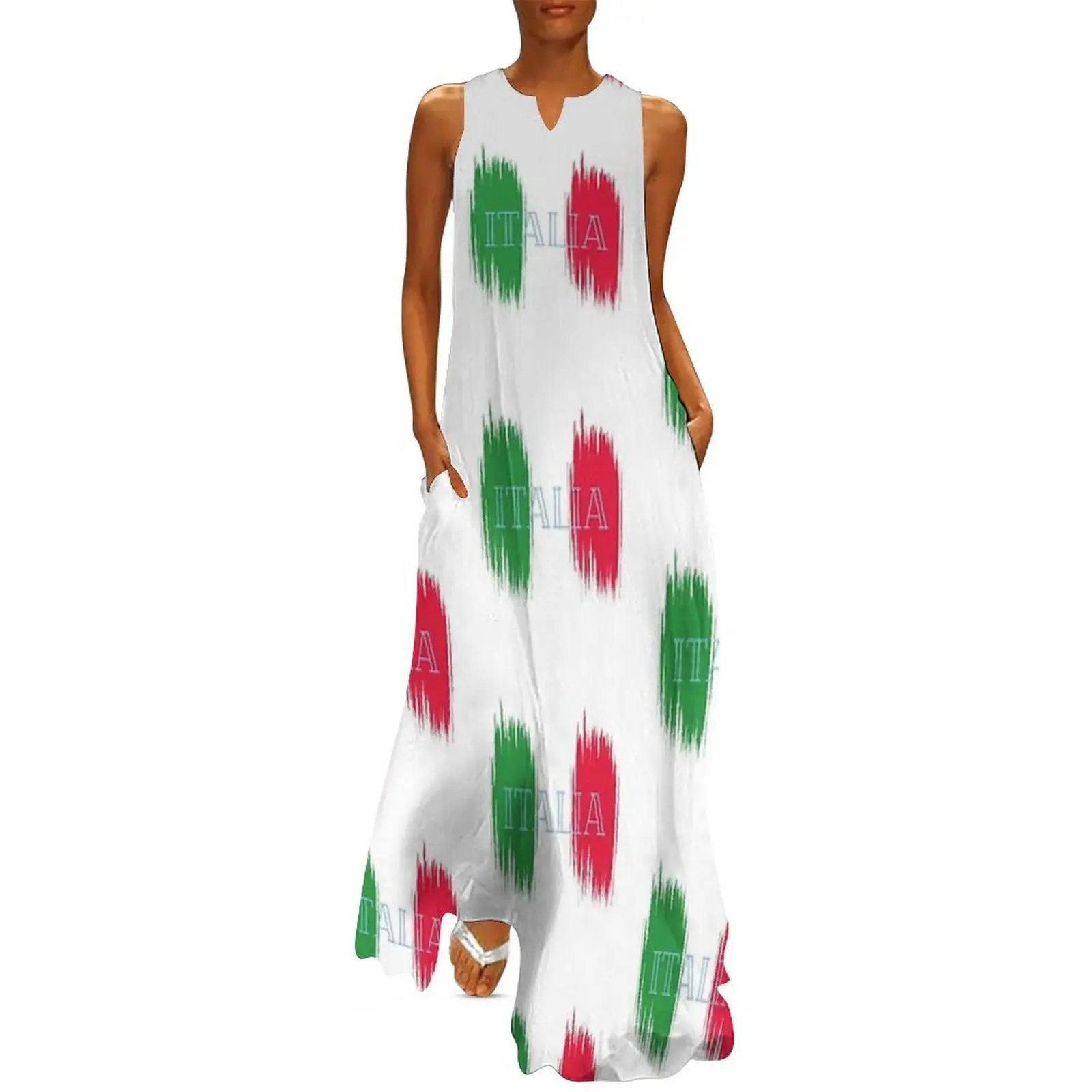 Italy with italian flag Long Dress summer dress womens 2025 summer women's dress 2025 Beachwear
Italy with italian flag Long Dress summer dress womens 2025 summer women's dress 2025 Beachwear