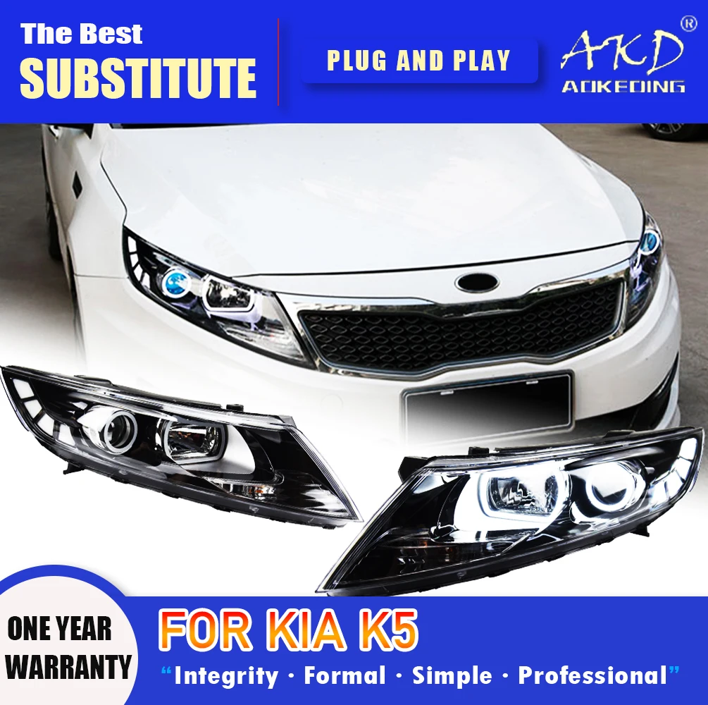 Фара AKD для KIA K5 Optima светодиодный фара 2011-2014 фары K5 Optima DRL сигнал поворота Дальний свет ангельские глазки
Фара AKD для KIA K5 Optima светодиодный фара 2011-2014 фары K5 Optima DRL сигнал поворота Дальний свет ангельские глазки