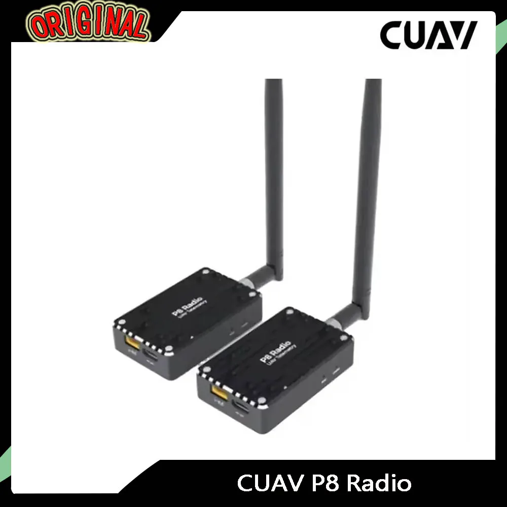CUAV P8 UAV Telemetry Radio - Ultra-Long Range Data Transmission | Ground & Sky Unit Module Set
CUAV P8 UAV Telemetry Radio - Ultra-Long Range Data Transmission | Ground & Sky Unit Module Set