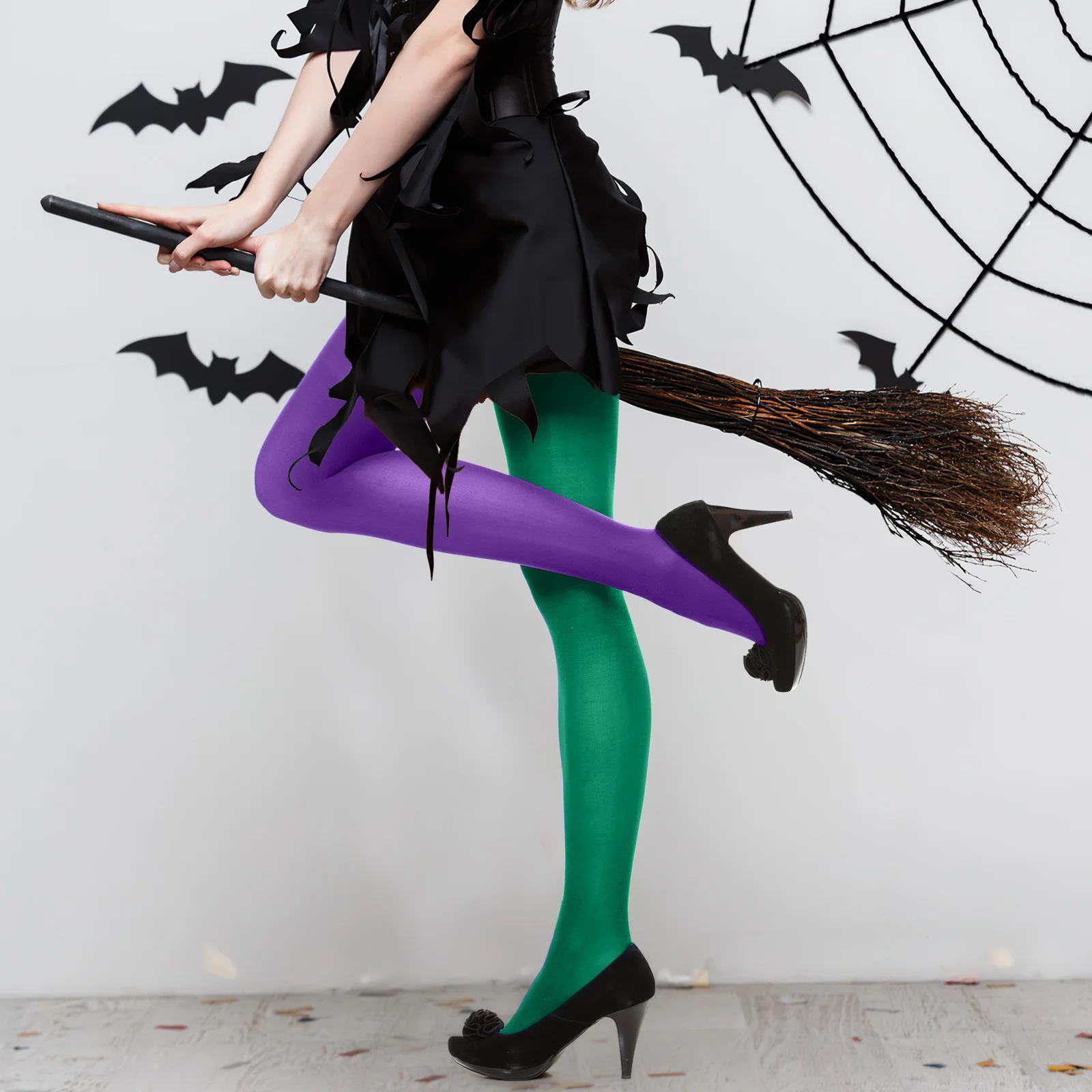 1 Pair Yin Yang Pantyhose Durable Breathable Performance Stockings For Women Green Purple Carnival Party Decor Costume Socks
1 Pair Yin Yang Pantyhose Durable Breathable Performance Stockings For Women Green Purple Carnival Party Decor Costume Socks