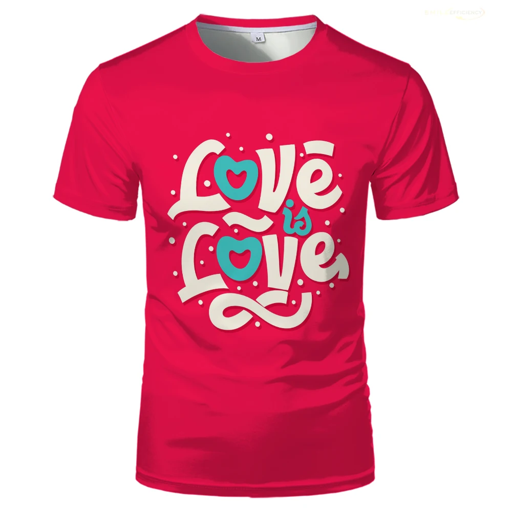 Love Pattern 3D Printed T-shirt Valentine's Day Fashion Popular Couple Tops Street Casual Harajuku Oversize Short Sleeve Clothes
Love Pattern 3D Printed T-shirt Valentine's Day Fashion Popular Couple Tops Street Casual Harajuku Oversize Short Sleeve Clothes