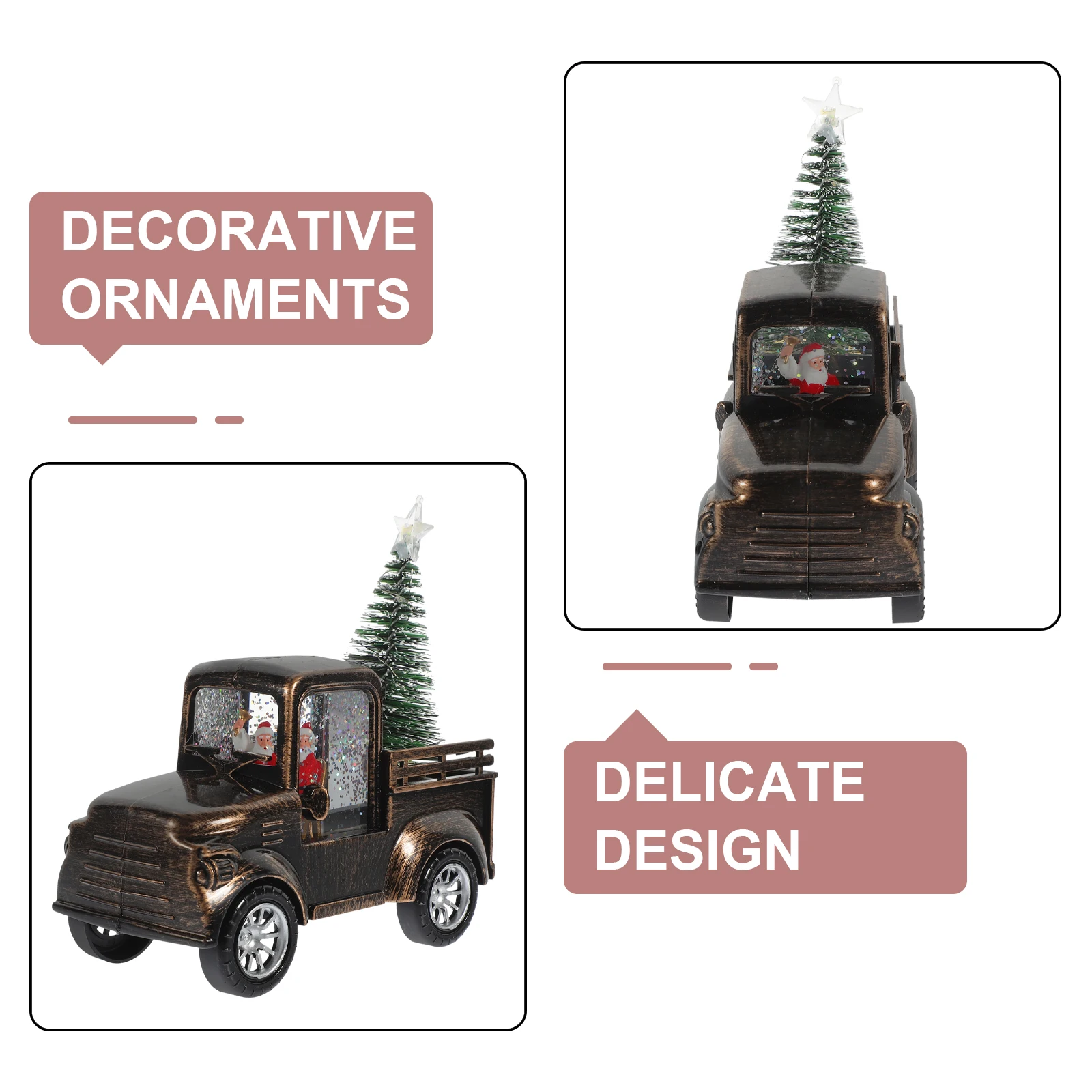 Christmas nament Santa Claus Driving Tractor Mini Tabletop Statue Operated Light Gift Small Oil Lamp Christmas Tree
Christmas nament Santa Claus Driving Tractor Mini Tabletop Statue Operated Light Gift Small Oil Lamp Christmas Tree