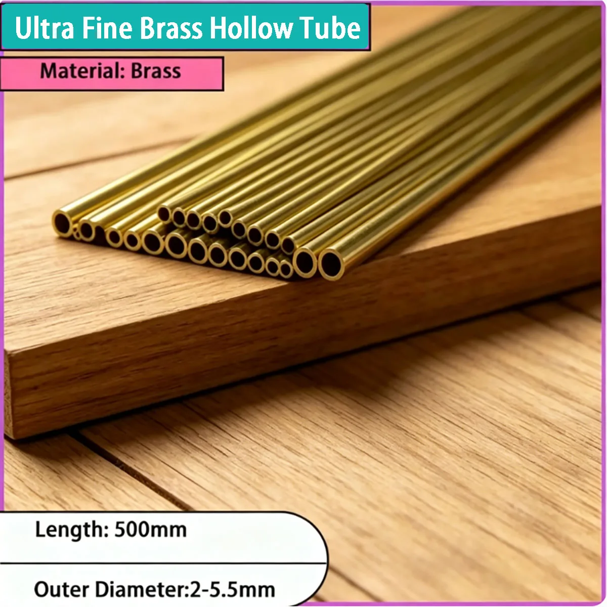 Ultra fine brass hollow tube with an outer diameter of 2-5.5mm is used in medical and micro heat dissipation fields
Ultra fine brass hollow tube with an outer diameter of 2-5.5mm is used in medical and micro heat dissipation fields