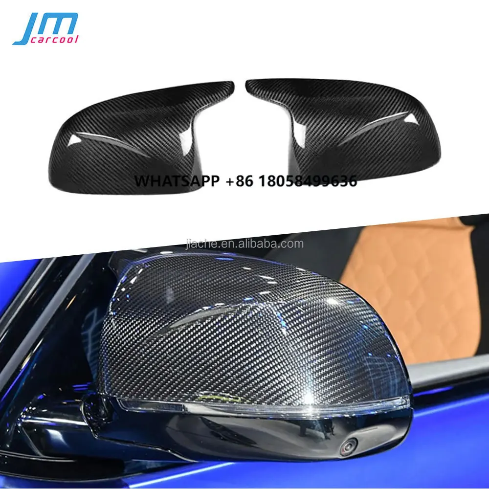 Dry Carbon Car Mirror Cover Trims Bodykit Car Styling for X3M F97 2022+ Side View Mirror Cover Decoration
Dry Carbon Car Mirror Cover Trims Bodykit Car Styling for X3M F97 2022+ Side View Mirror Cover Decoration