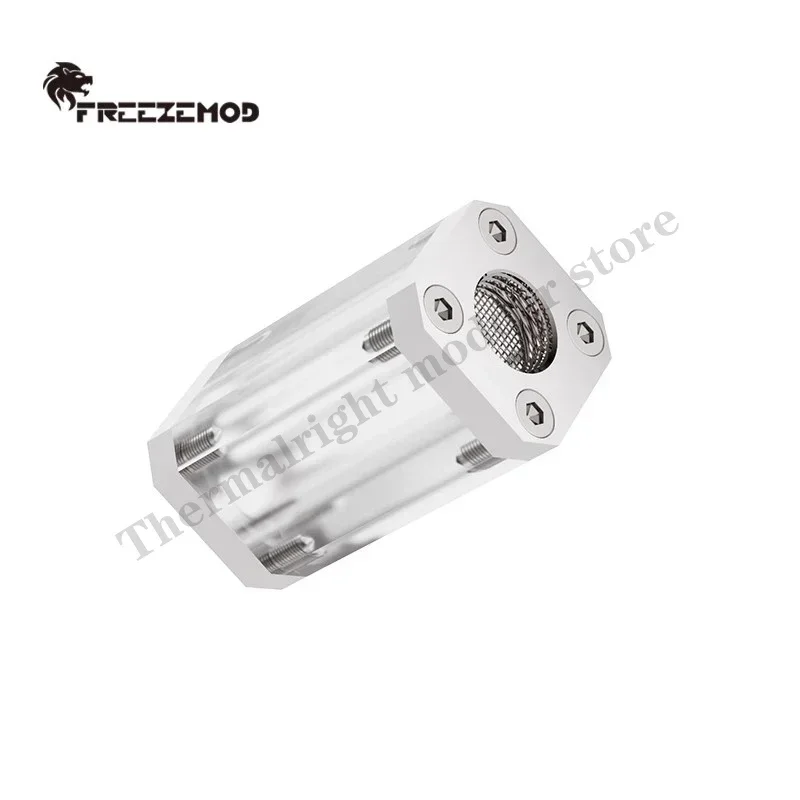 FREEZEMOD Copper Water Filter, 40 Mesh Single-Sided, G1/4'' F-F Thread Silver/Black
FREEZEMOD Copper Water Filter, 40 Mesh Single-Sided, G1/4'' F-F Thread Silver/Black