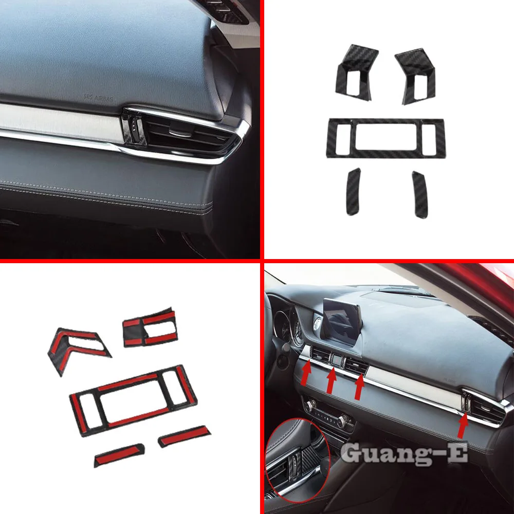 Sticker Inner Cover Trim Front Middle Air Conditioning Outlet Vent Warm Park 5Pcs For Mazda 6 Mazda6 Atenza 2020 2021 2022 2023
Sticker Inner Cover Trim Front Middle Air Conditioning Outlet Vent Warm Park 5Pcs For Mazda 6 Mazda6 Atenza 2020 2021 2022 2023