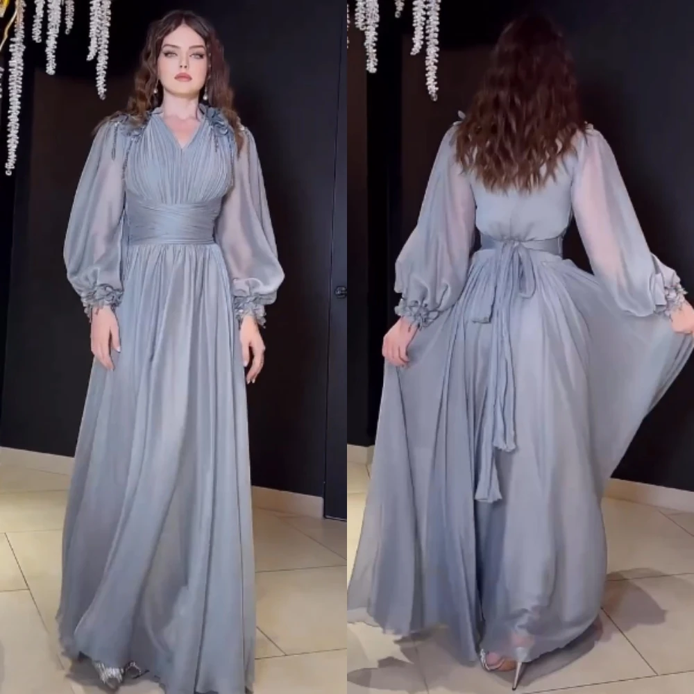 Customized Jiayigong Chiffon Flower Prom A-line V-neck Bespoke Occasion Gown Midi Dresses Saudi Arabia
Customized Jiayigong Chiffon Flower Prom A-line V-neck Bespoke Occasion Gown Midi Dresses Saudi Arabia
