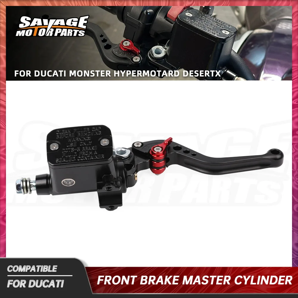 Right Hydraulic Brake Master Cylinder Levers For Ducati Monster 659 696 795 796 797 821 Hypermotard 939 950 DesertX Scrambler
Right Hydraulic Brake Master Cylinder Levers For Ducati Monster 659 696 795 796 797 821 Hypermotard 939 950 DesertX Scrambler