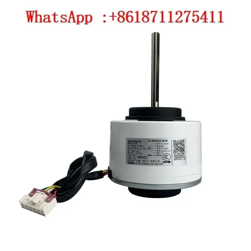 Внутренний двигатель для кондиционера WZDK58-38G, 3 л.с., подвесной, пластиковый герметичный двигатель постоянного тока ZKFP-58-8-1
Внутренний двигатель для кондиционера WZDK58-38G, 3 л.с., подвесной, пластиковый герметичный двигатель постоянного тока ZKFP-58-8-1