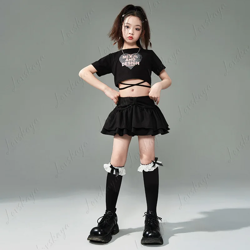 Детский костюм для уличных танцев, детский костюм для джазовых танцев с пупком, детский костюм для подиума
Детский костюм для уличных танцев, детский костюм для джазовых танцев с пупком, детский костюм для подиума