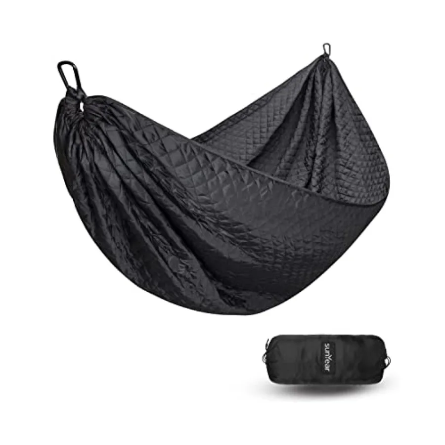 Camping Hammock 4 Season Quilted Winter Hammock- Cozy and Durable Best for Cold Weather
Camping Hammock 4 Season Quilted Winter Hammock- Cozy and Durable Best for Cold Weather