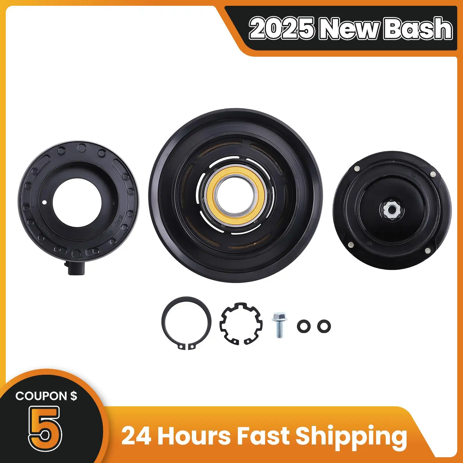 A/C Compressor Clutch Kit Pulley Coil for Lexus ES330 RX300 for Toyota 3.0 2000-2003
A/C Compressor Clutch Kit Pulley Coil for Lexus ES330 RX300 for Toyota 3.0 2000-2003