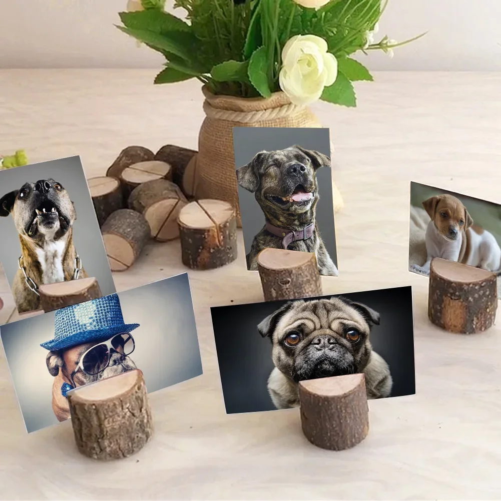 10Pcs Stump Shape Wedding Party Place Card Holder Stands Number Table Clip Card Holders Home Room Tabletop Decoration
10Pcs Stump Shape Wedding Party Place Card Holder Stands Number Table Clip Card Holders Home Room Tabletop Decoration